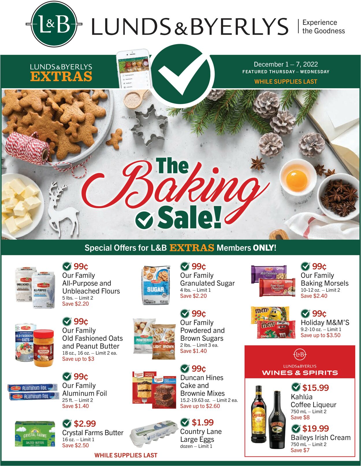 Lunds & Byerlys Ad from 12/01/2022