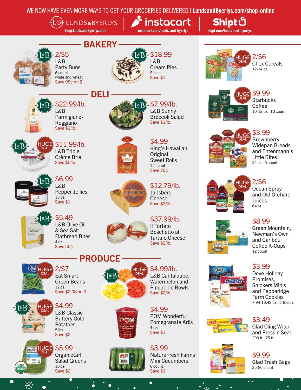 Lunds & Byerlys Ad from 12/15/2022