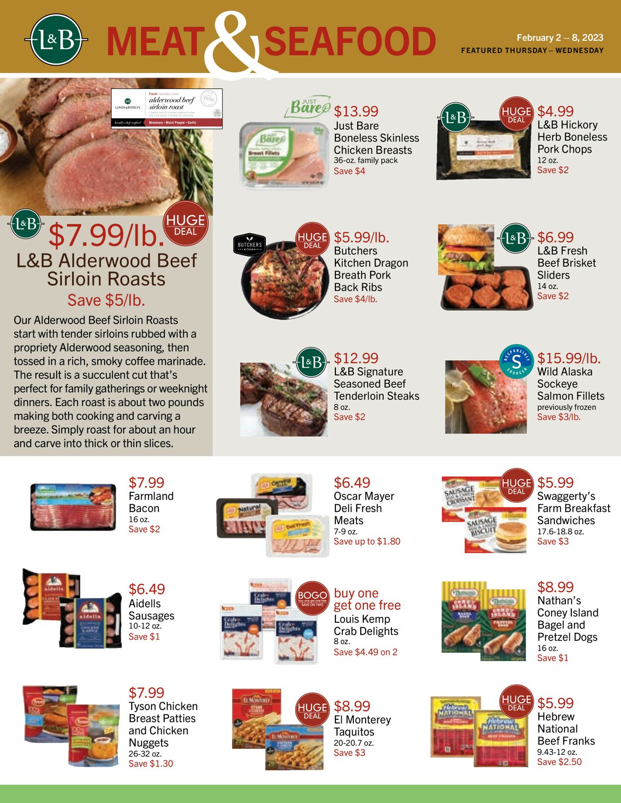 Lunds & Byerlys Ad from 02/02/2023