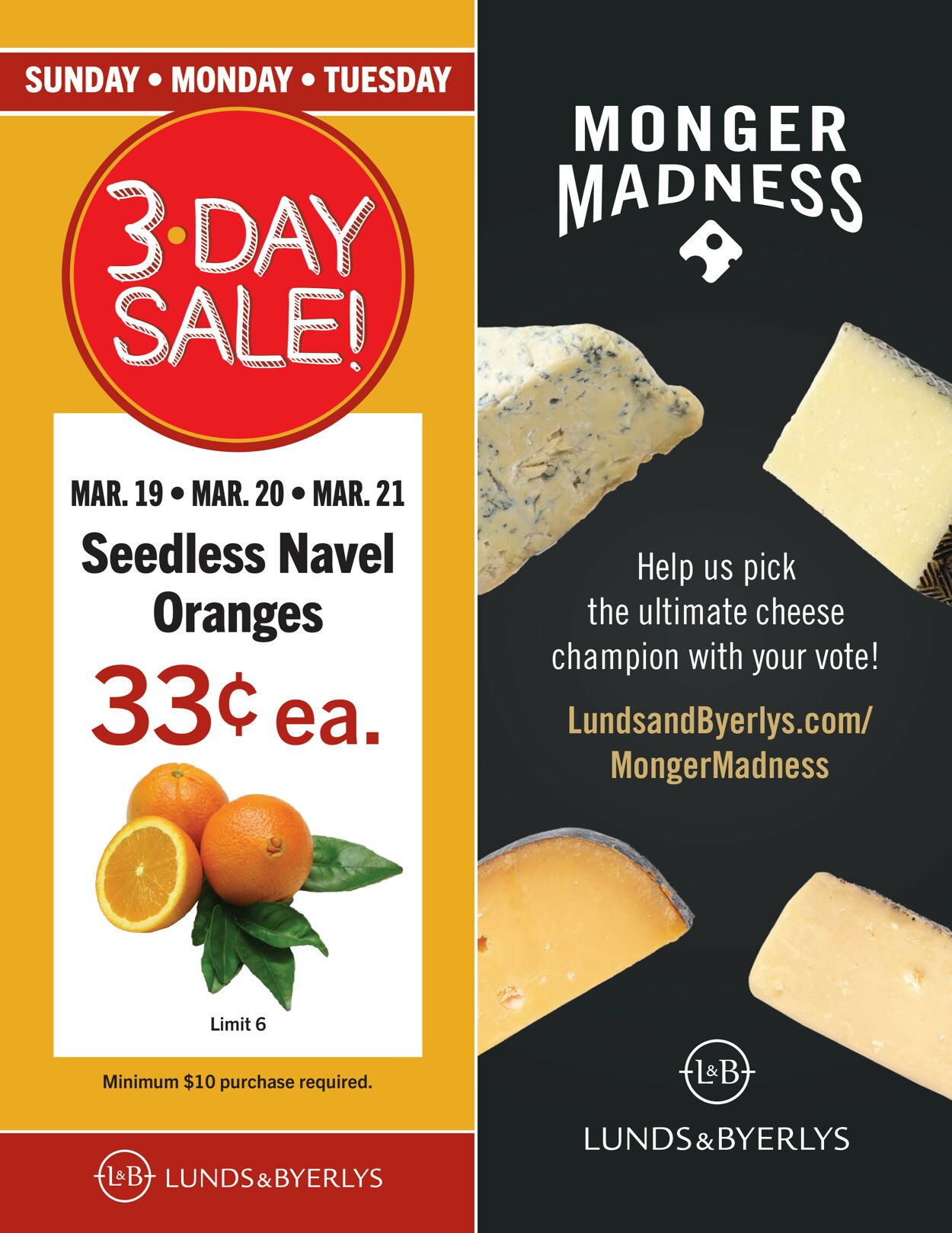 Lunds & Byerlys Ad from 03/16/2023