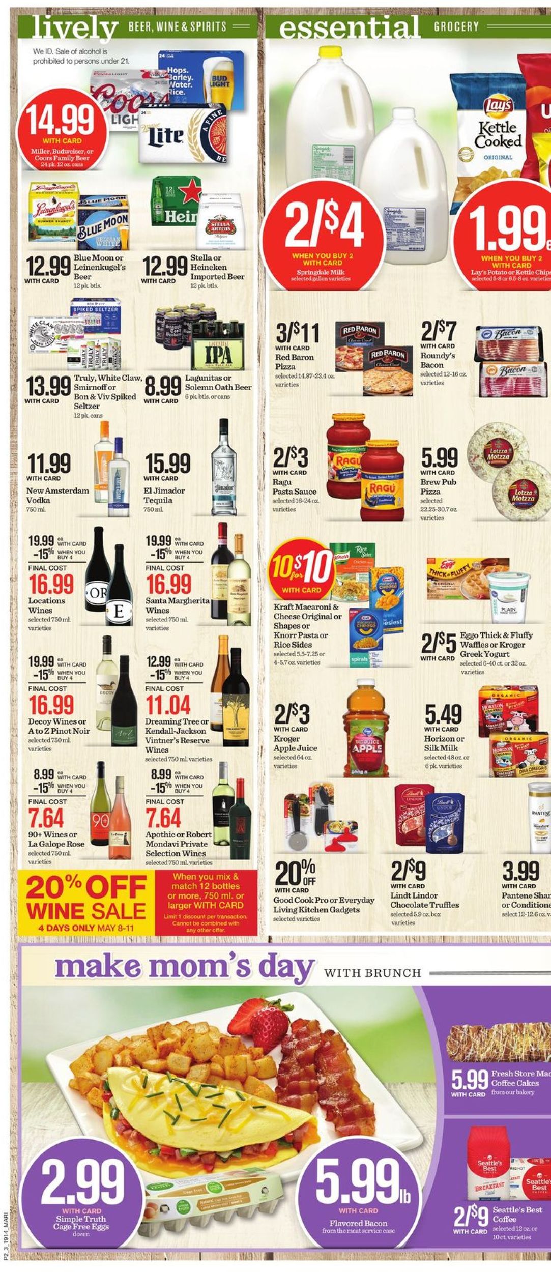 Mariano’s Ad from 05/08/2019