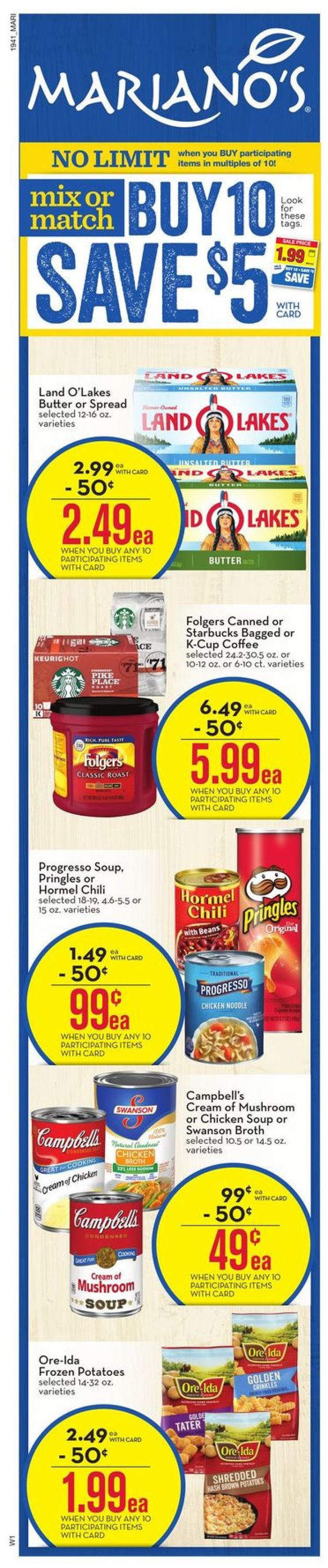 Mariano’s Ad from 11/13/2019