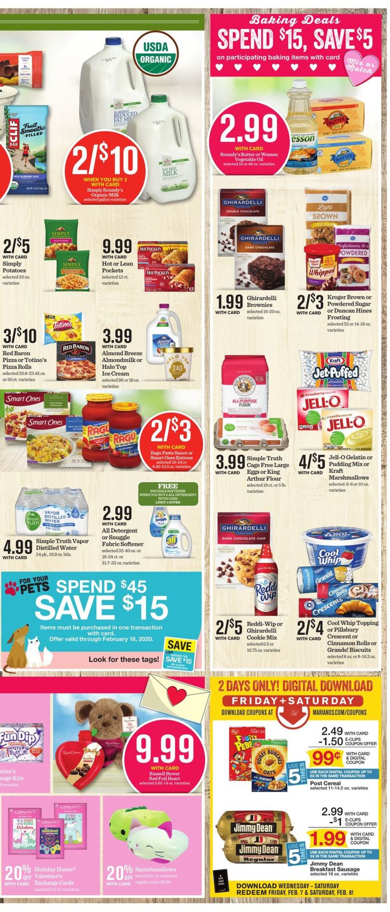 Mariano’s Ad from 02/05/2020