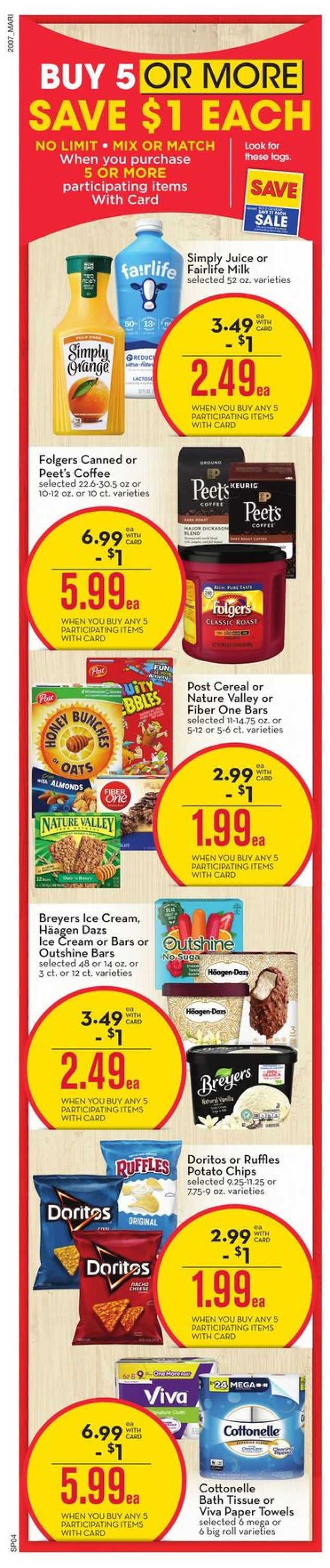 Mariano’s Ad from 03/18/2020