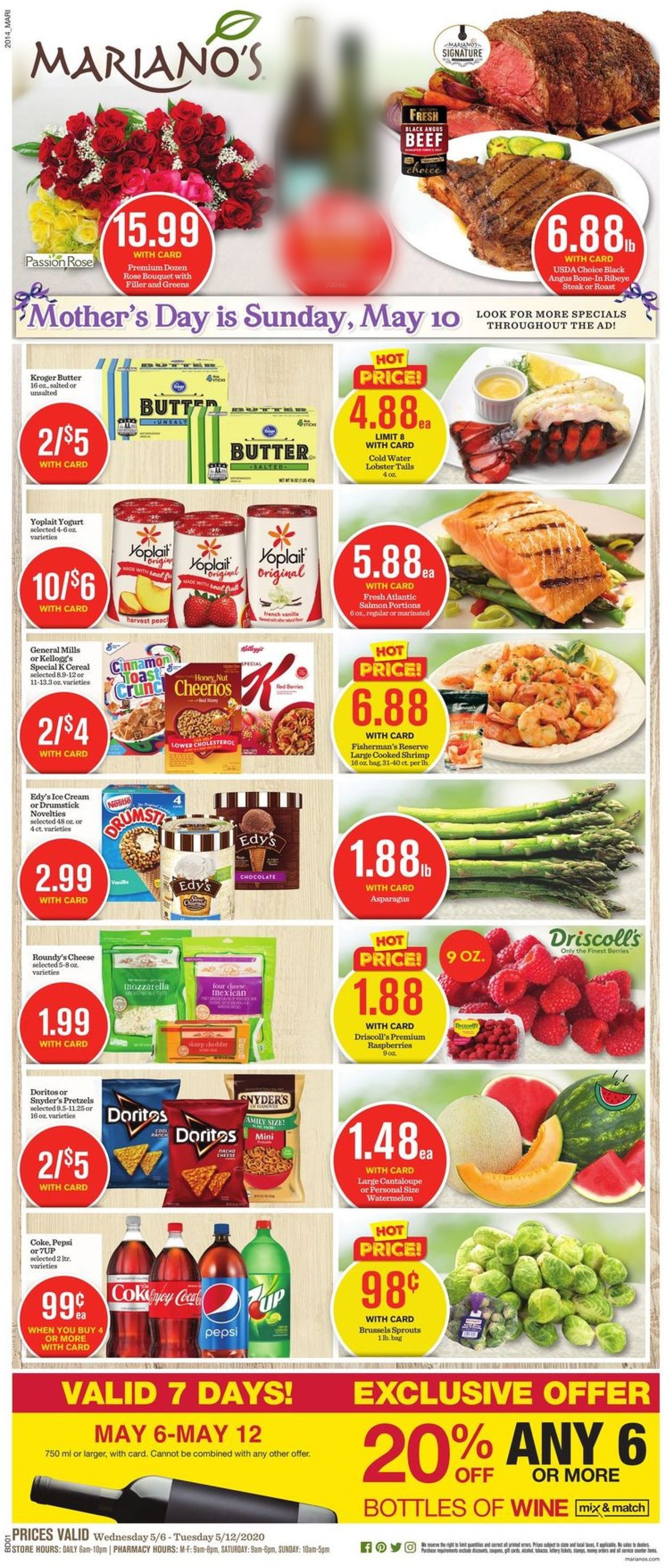 Mariano’s Ad from 05/06/2020