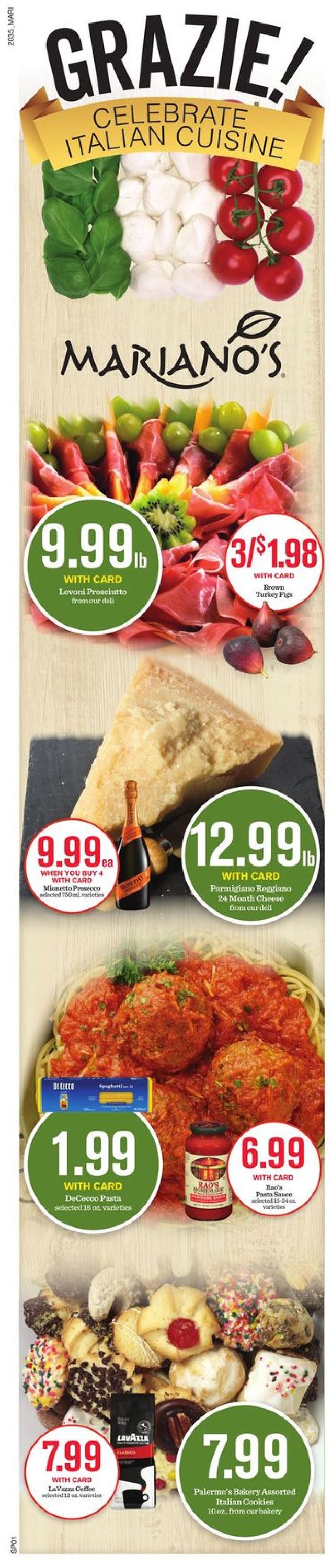 Mariano’s Ad from 09/30/2020