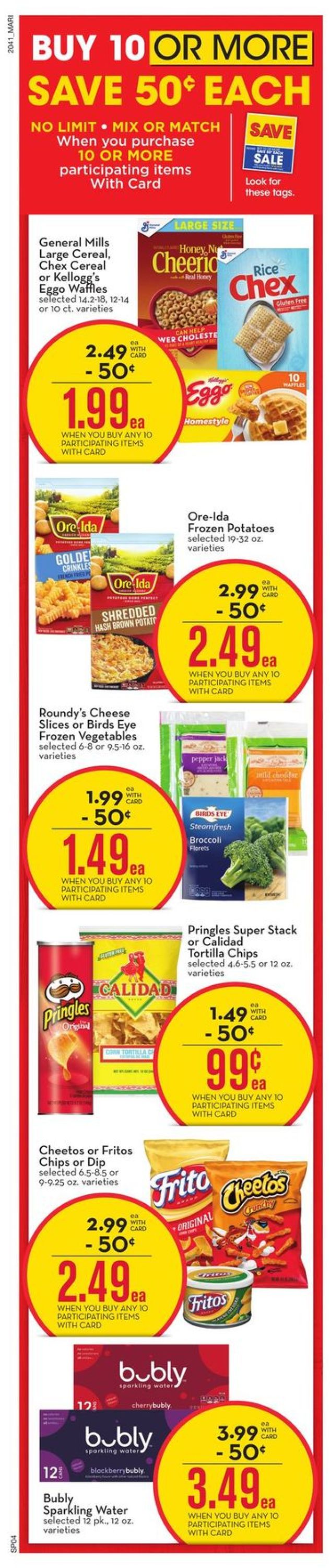 Mariano’s Ad from 11/11/2020