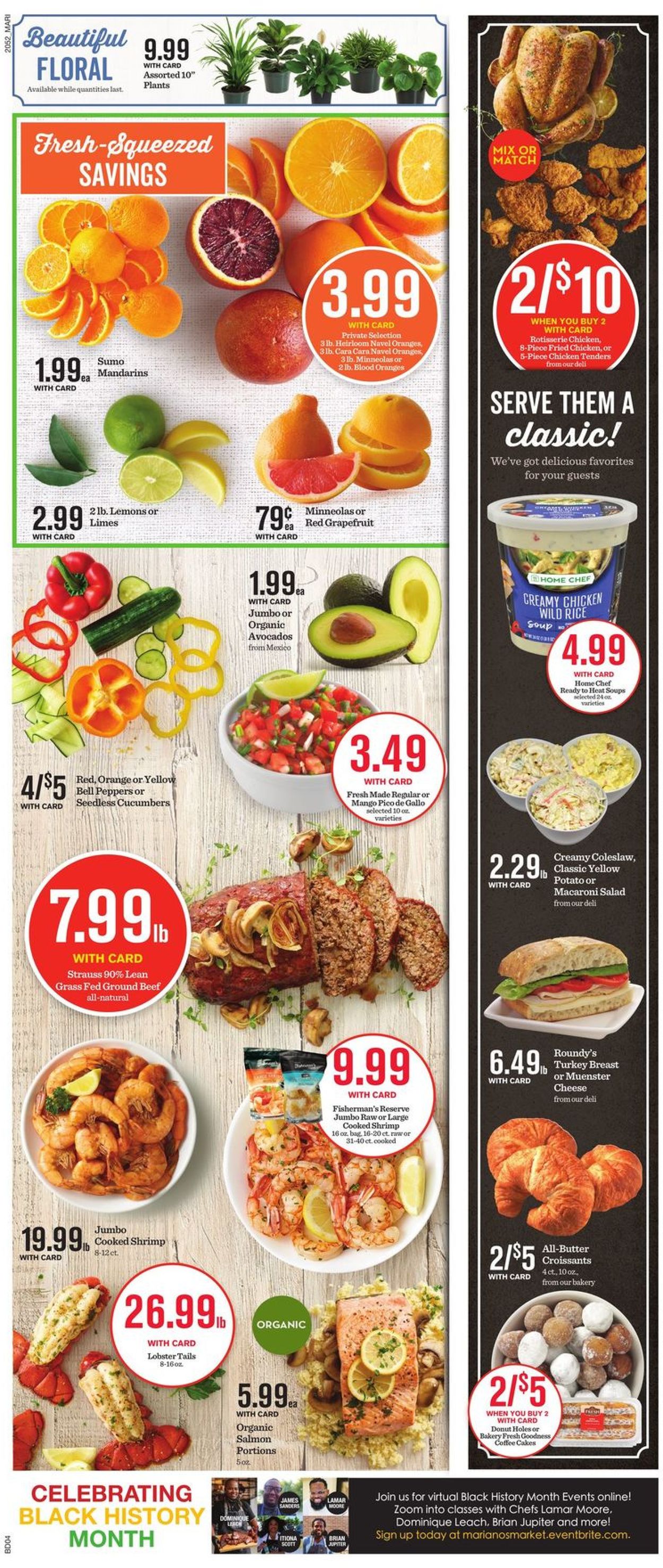 Mariano’s Ad from 01/27/2021
