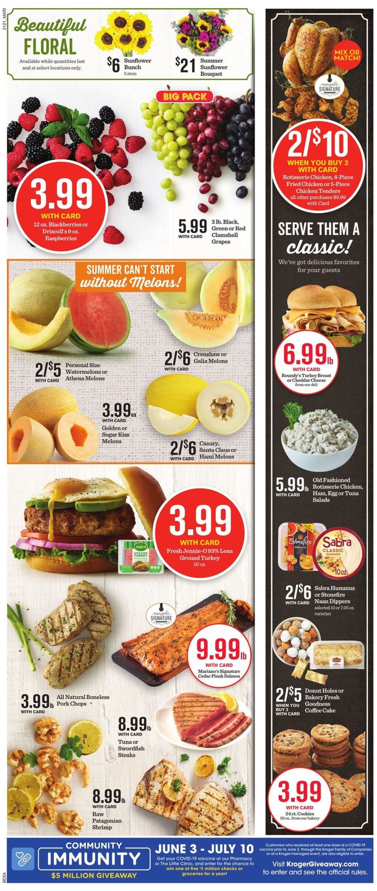 Mariano’s Ad from 06/23/2021