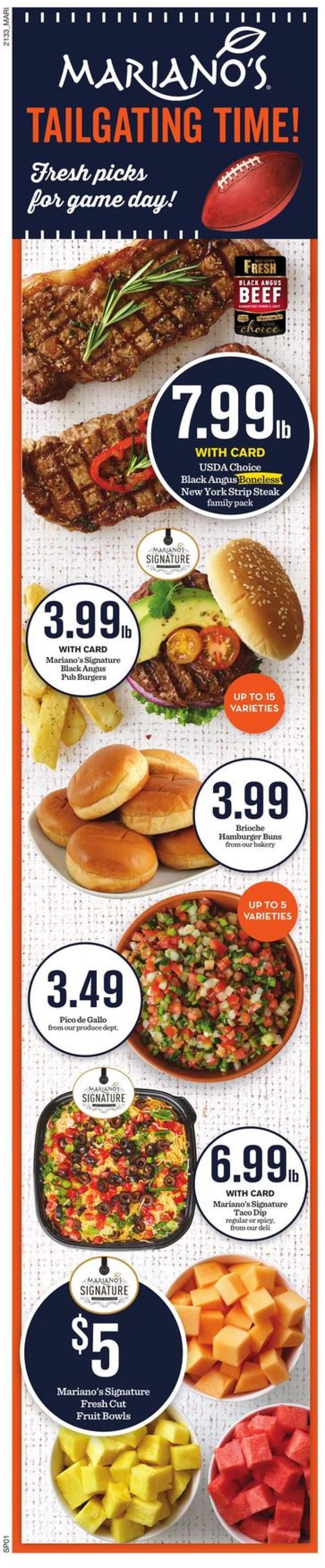 Mariano’s Ad from 09/15/2021