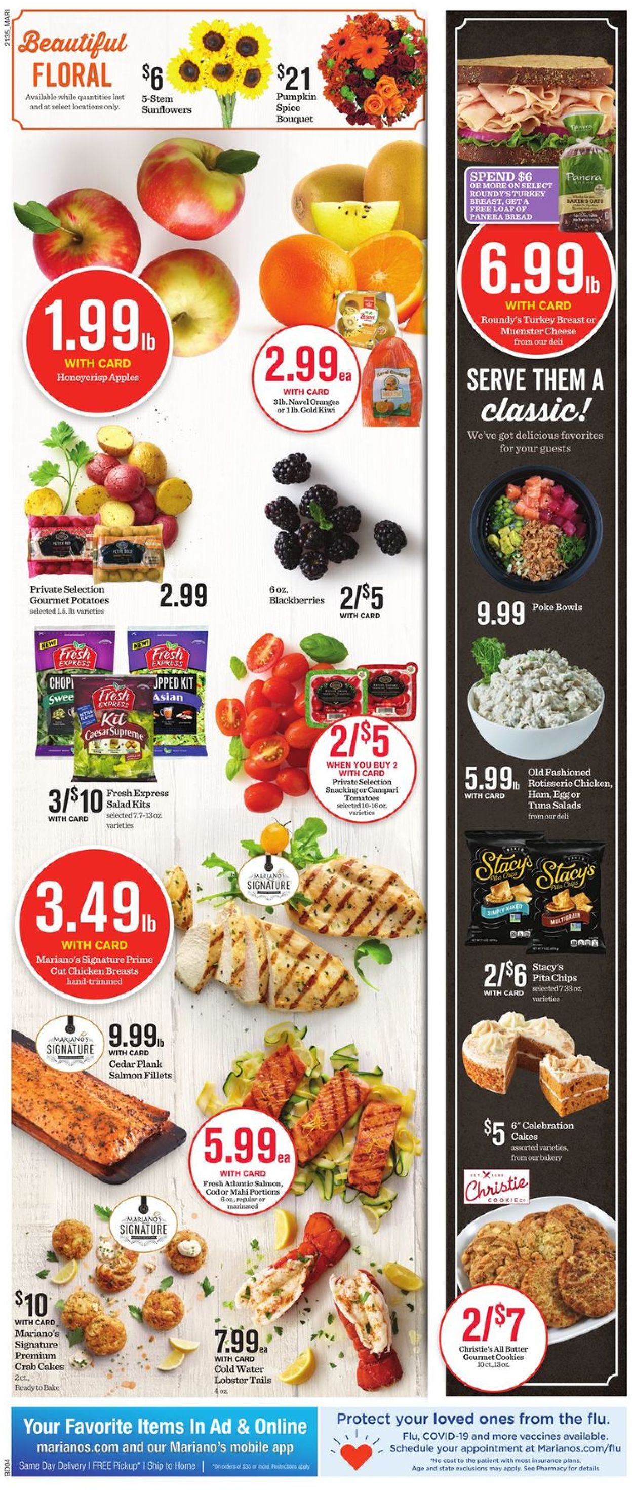 Mariano’s Ad from 09/29/2021