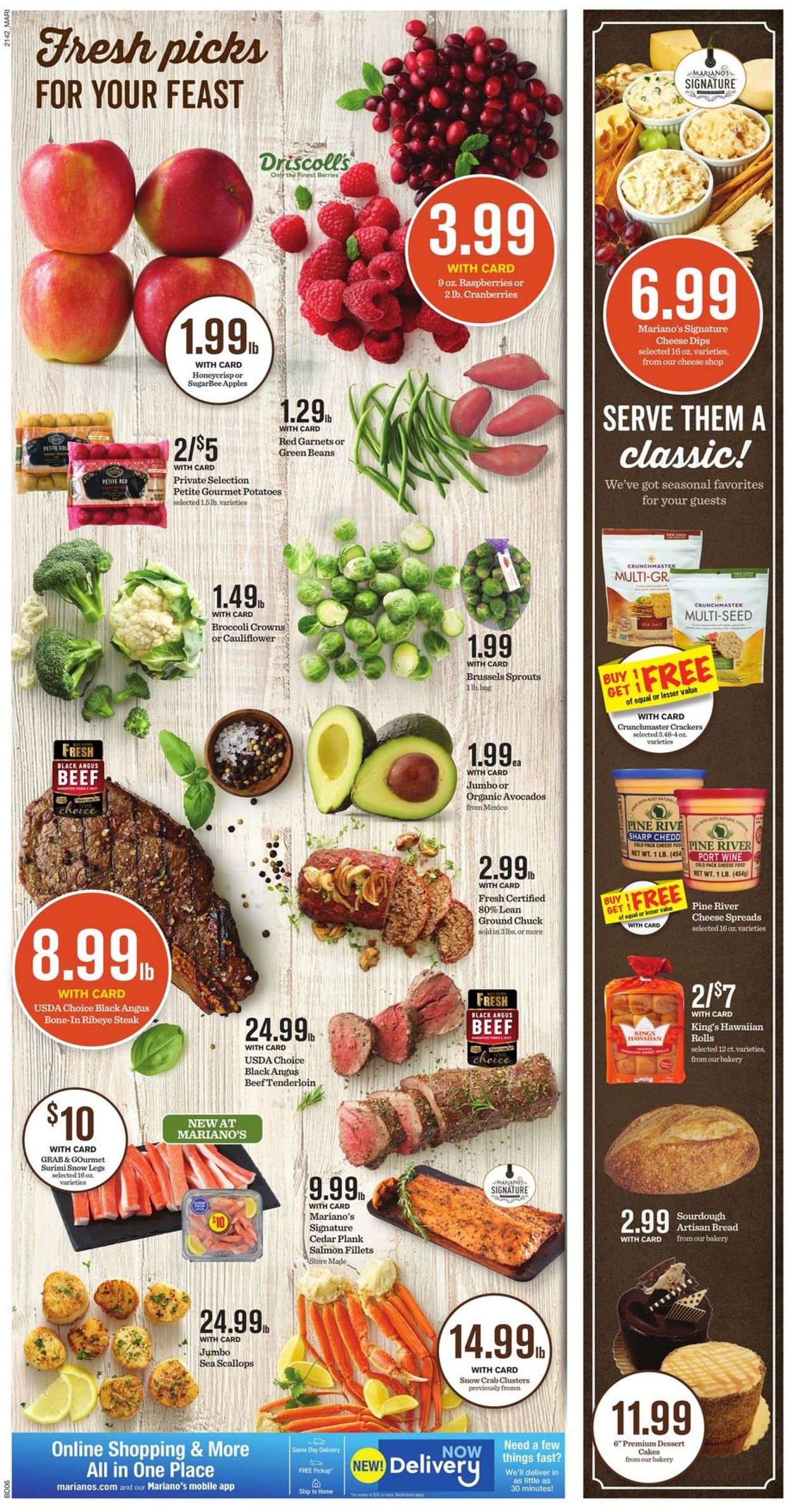 Mariano’s Ad from 11/17/2021