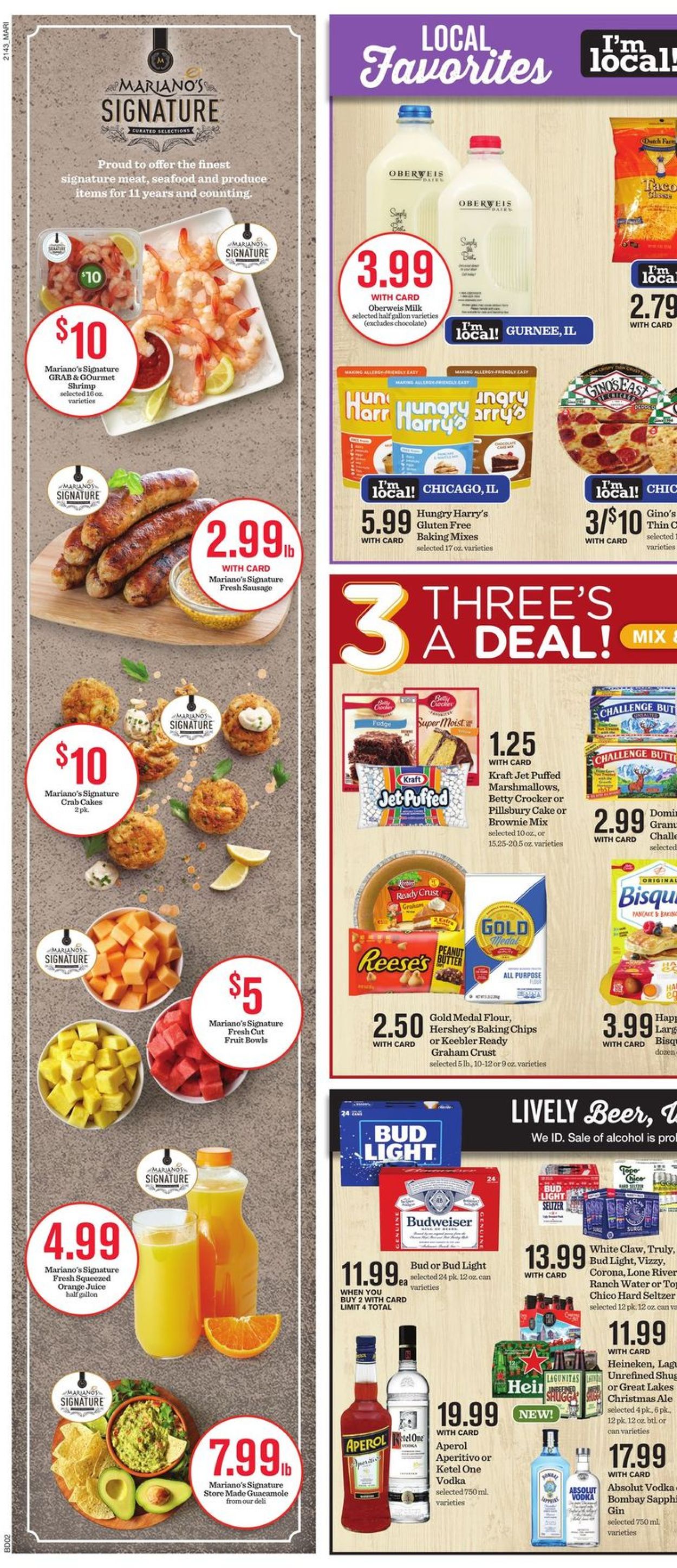 Mariano’s Ad from 11/26/2021