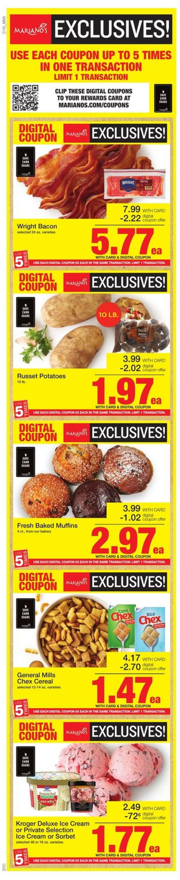 Mariano’s Ad from 12/08/2021