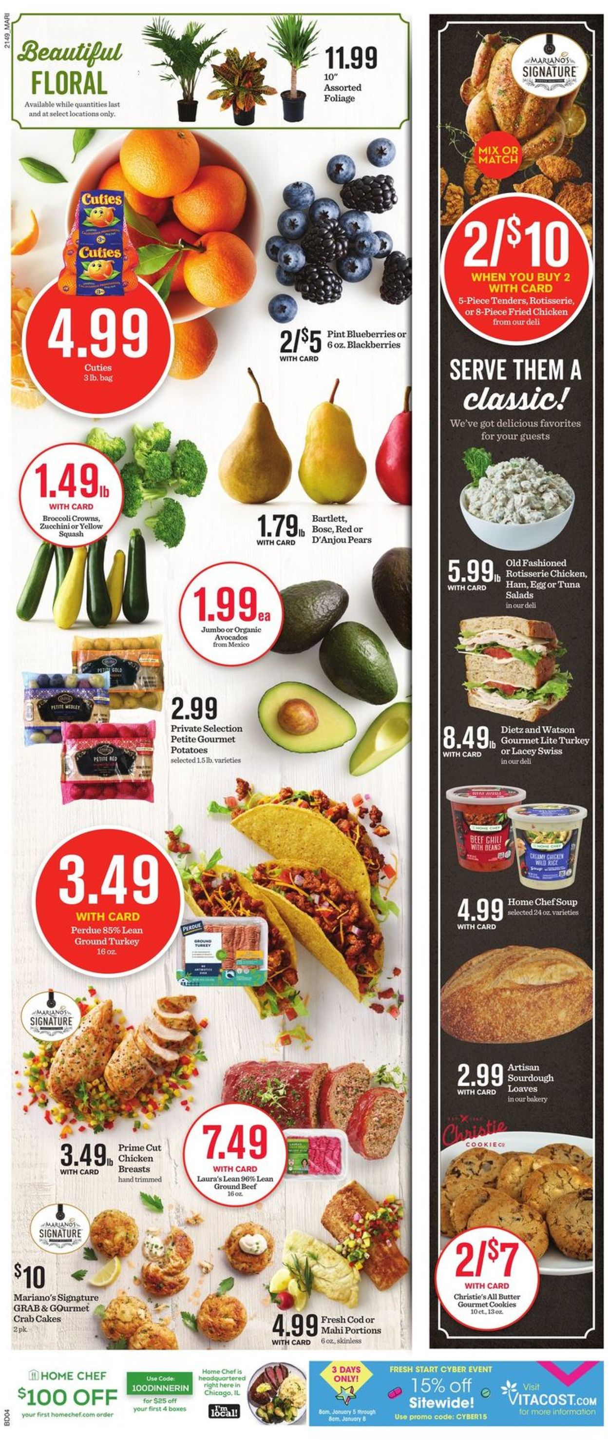 Mariano’s Ad from 01/05/2022