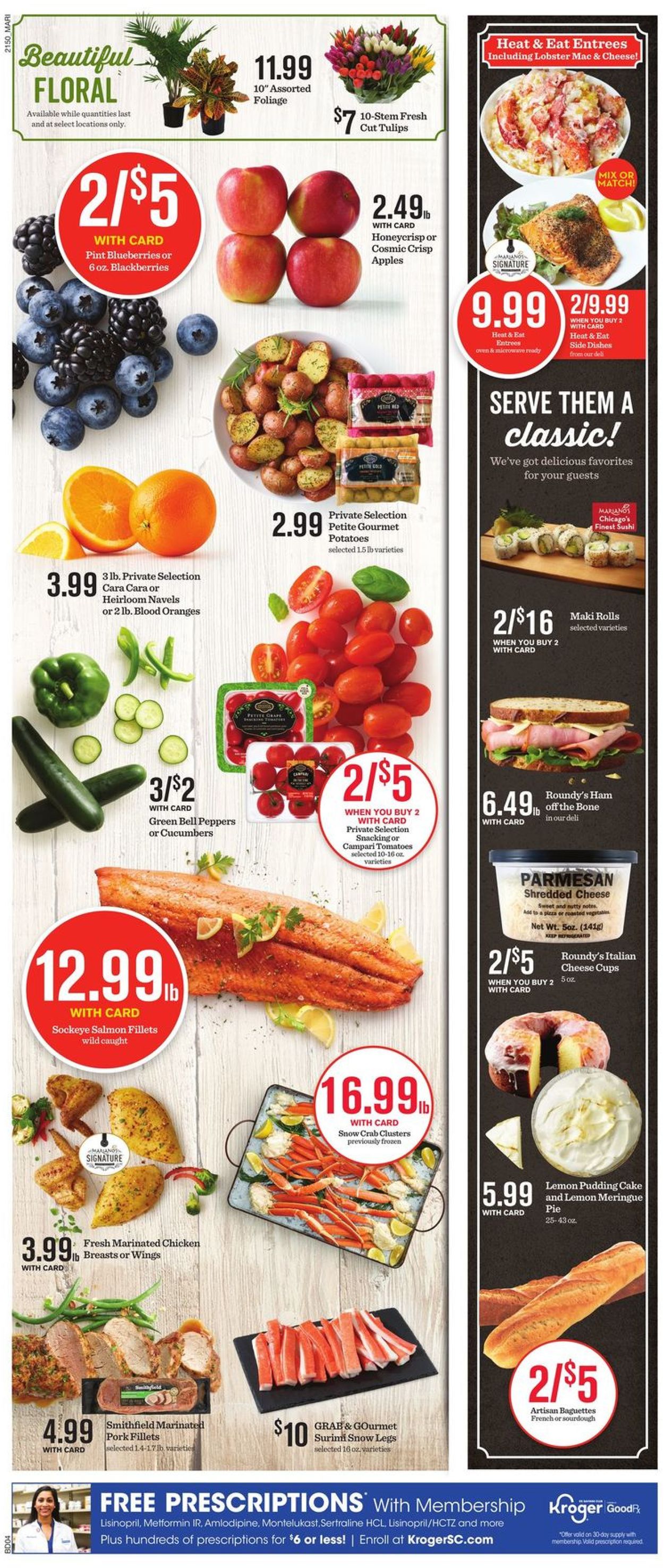 Mariano’s Ad from 01/12/2022