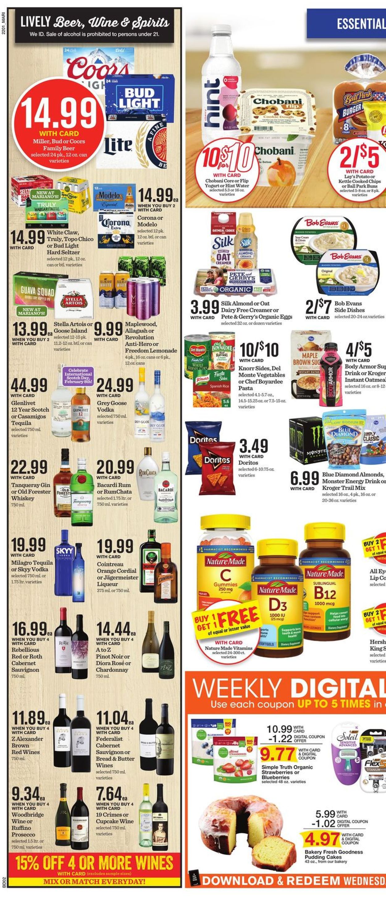Mariano’s Ad from 02/02/2022