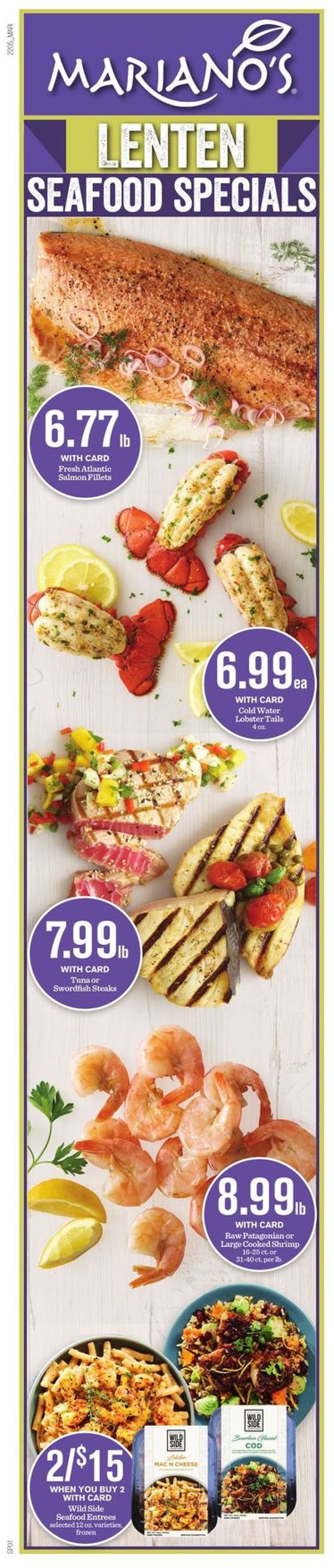 Mariano’s Ad from 03/02/2022