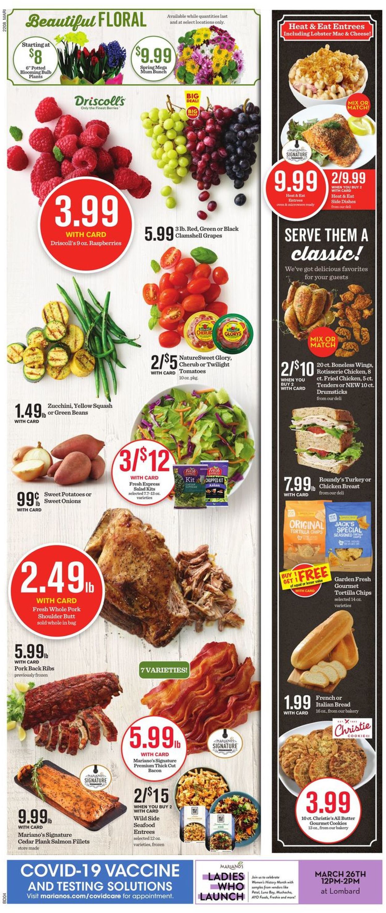 Mariano’s Ad from 03/23/2022