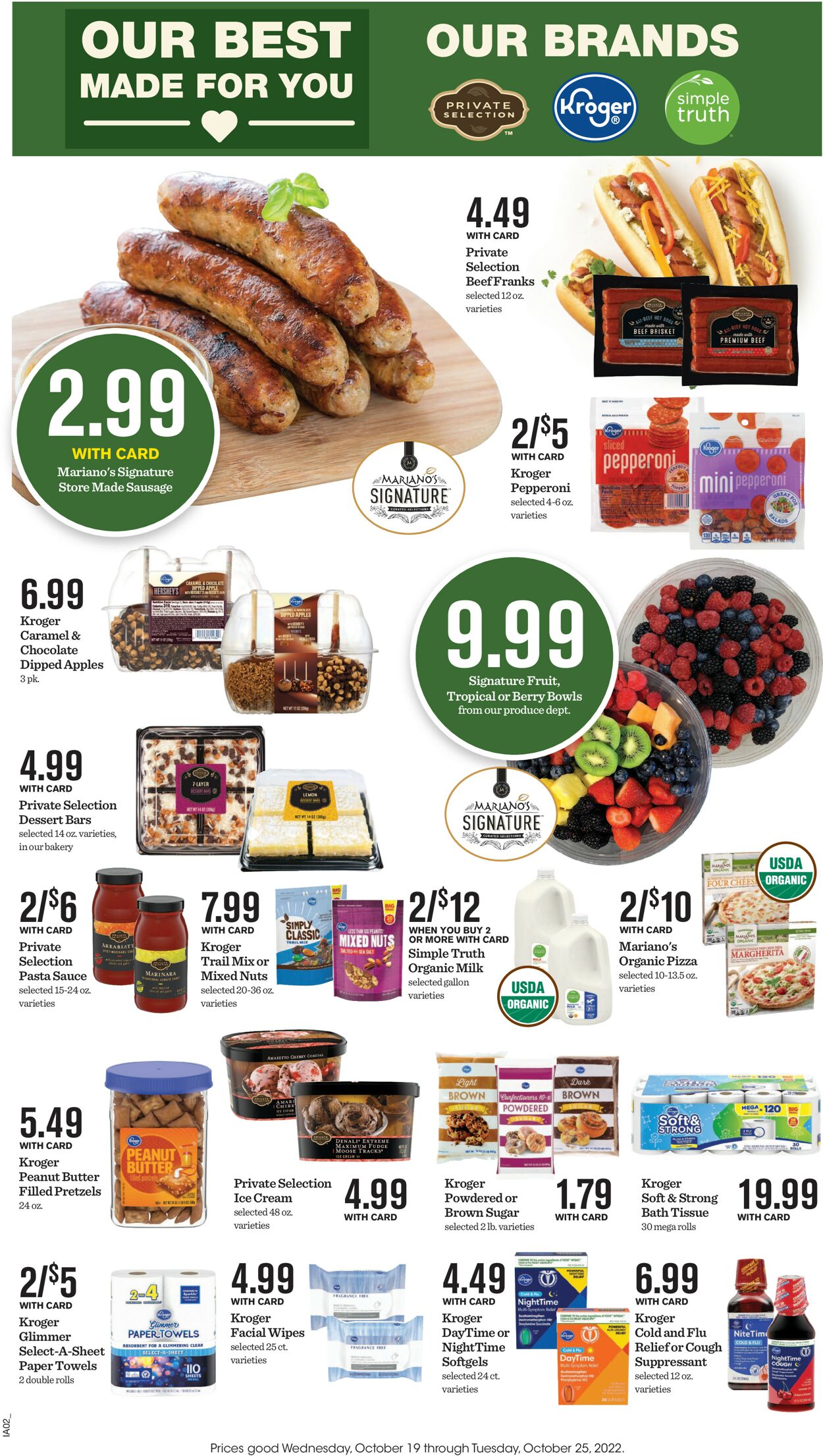 Mariano’s Ad from 10/26/2022