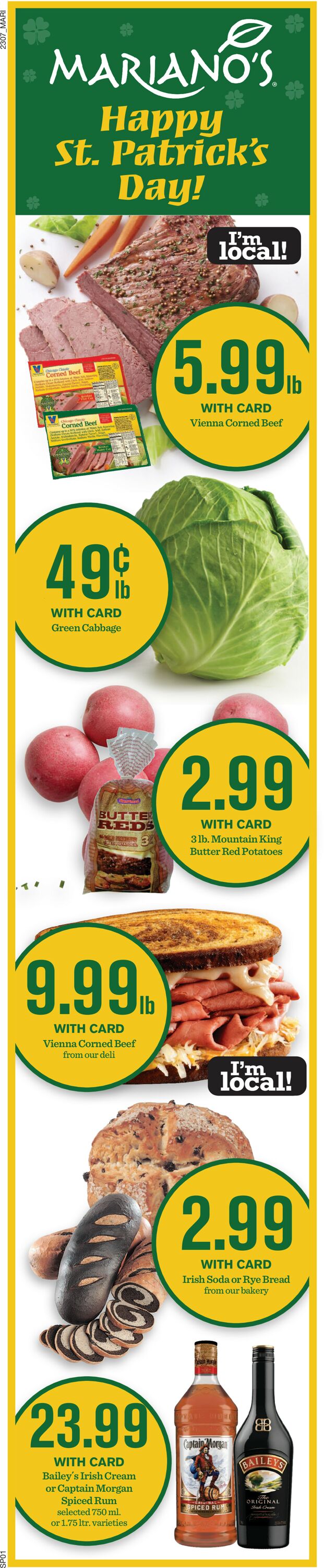 Mariano’s Ad from 03/15/2023