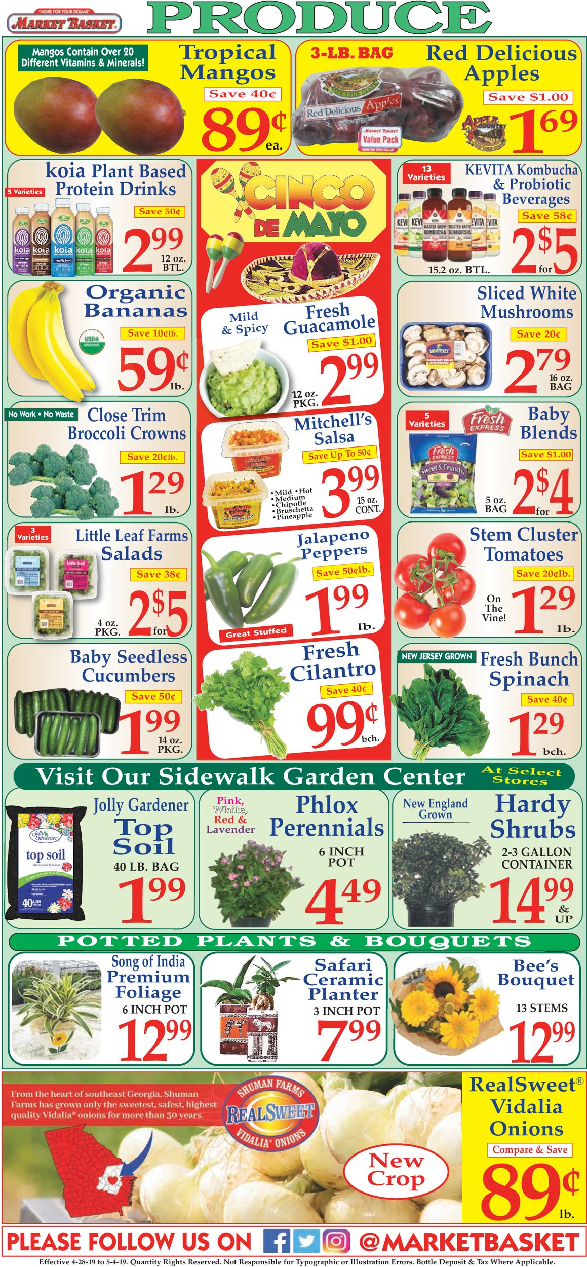 Market Basket Ad from 04/28/2019