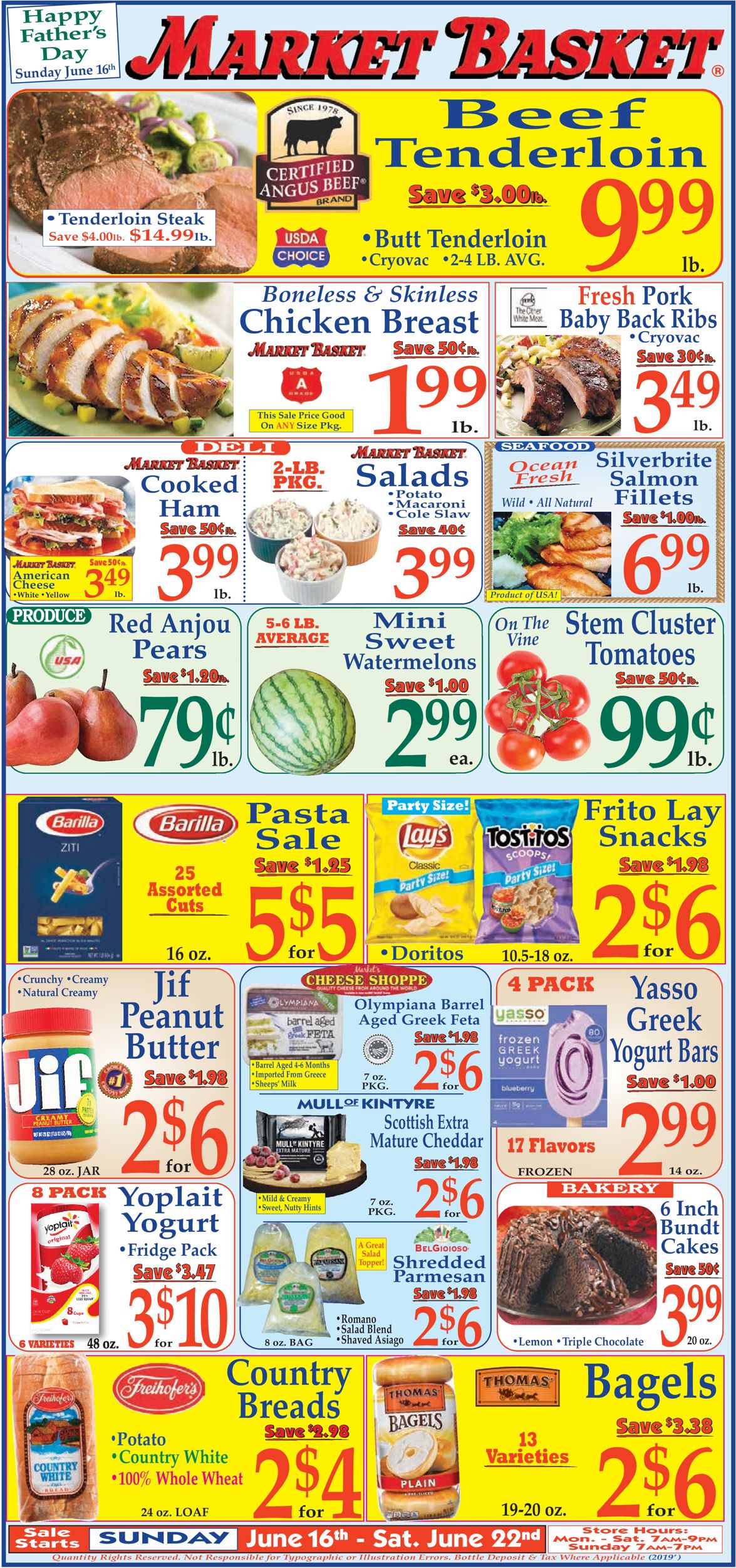 Market Basket Ad from 06/16/2019