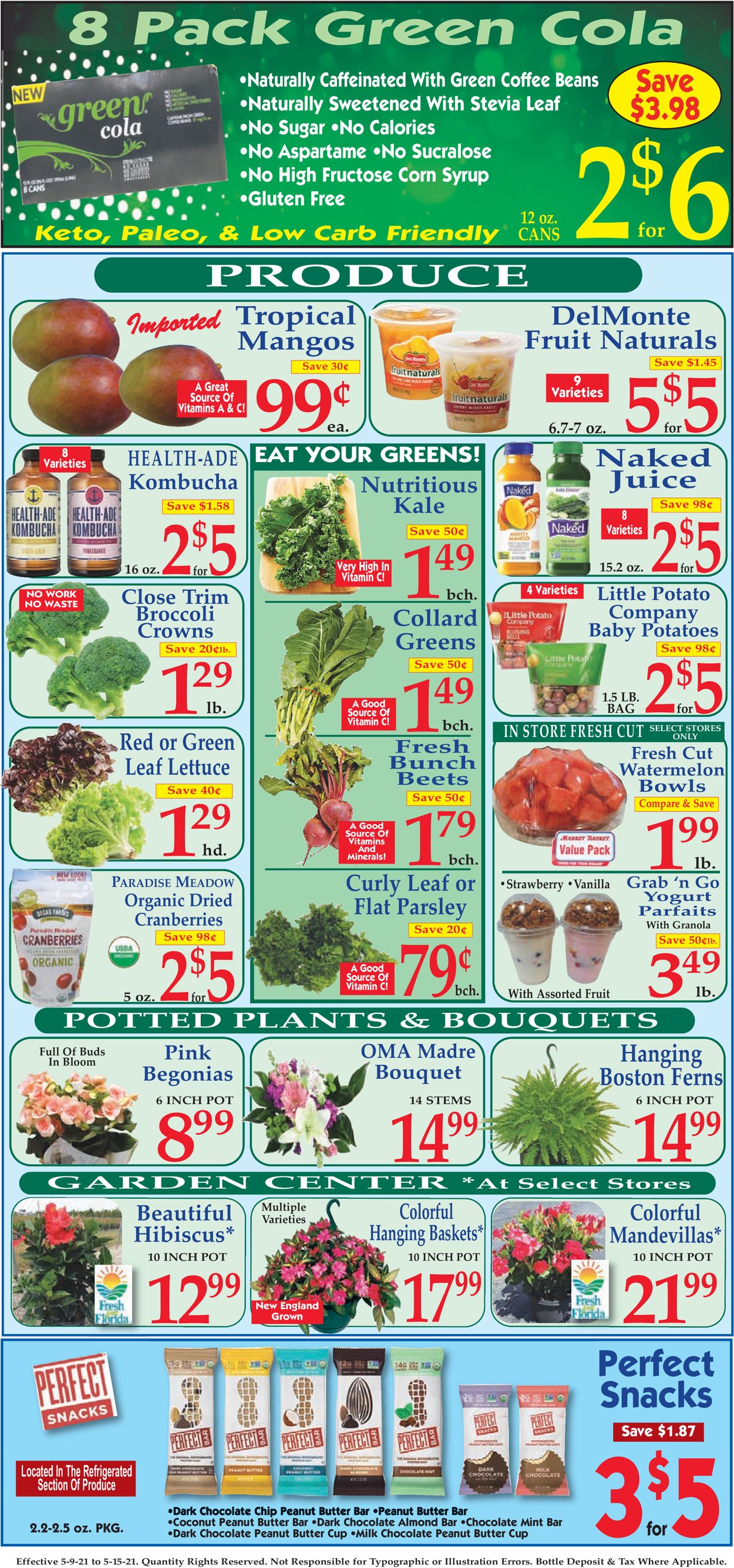 Market Basket Ad from 05/09/2021