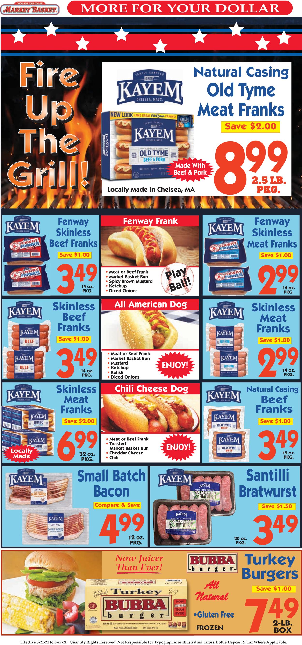 Market Basket Ad from 05/21/2021