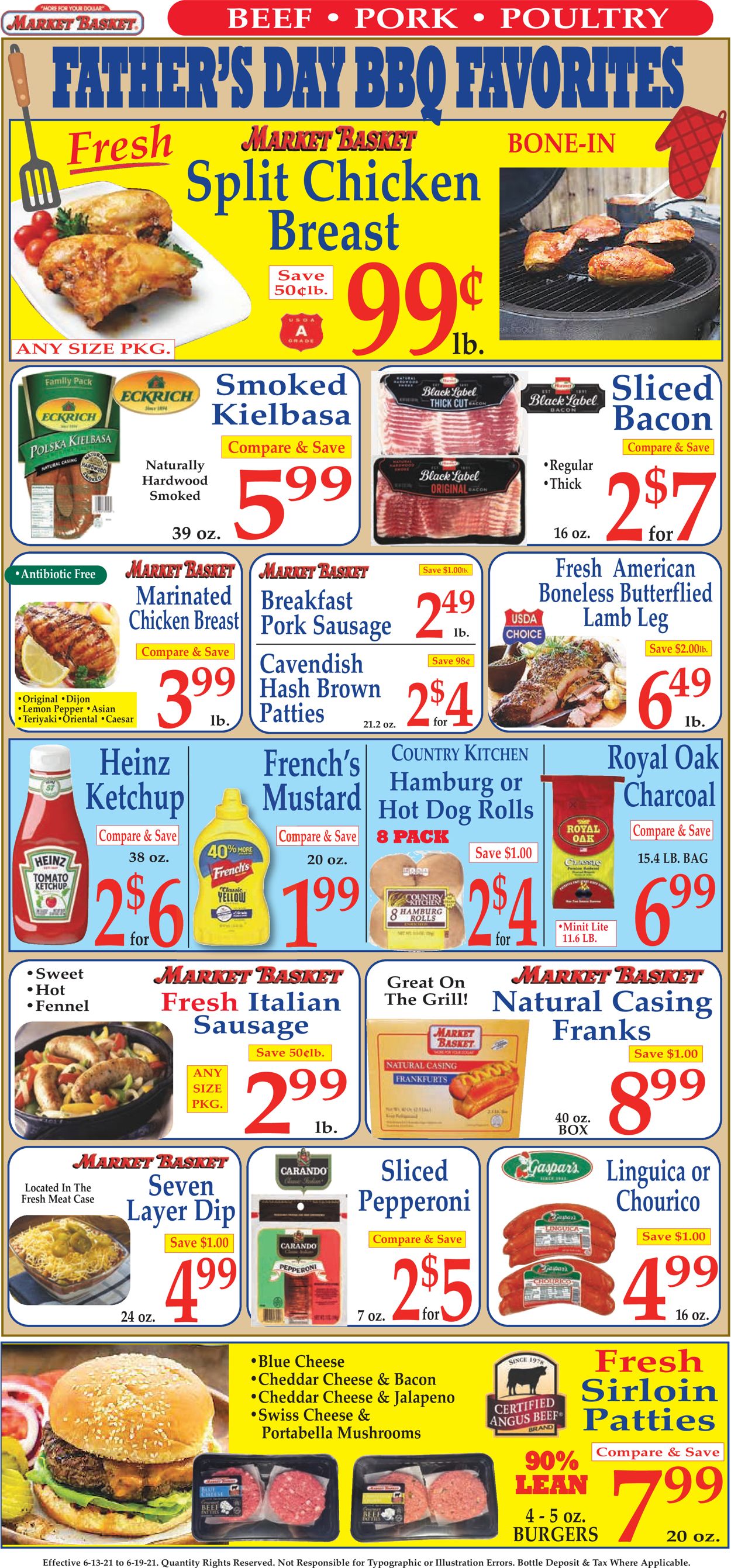 Market Basket Ad from 06/13/2021