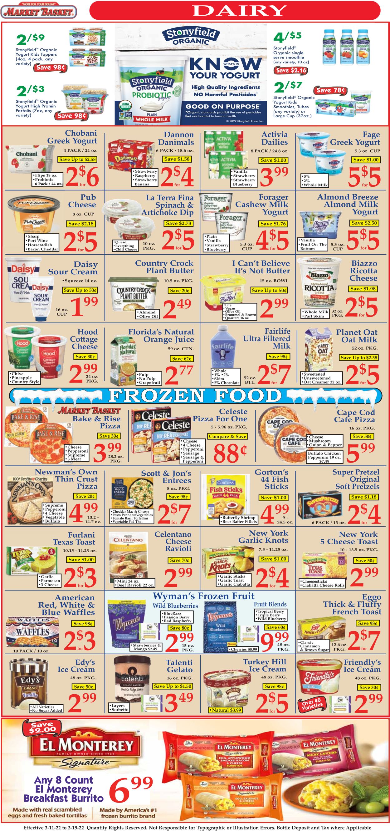 Market Basket Ad from 03/11/2022
