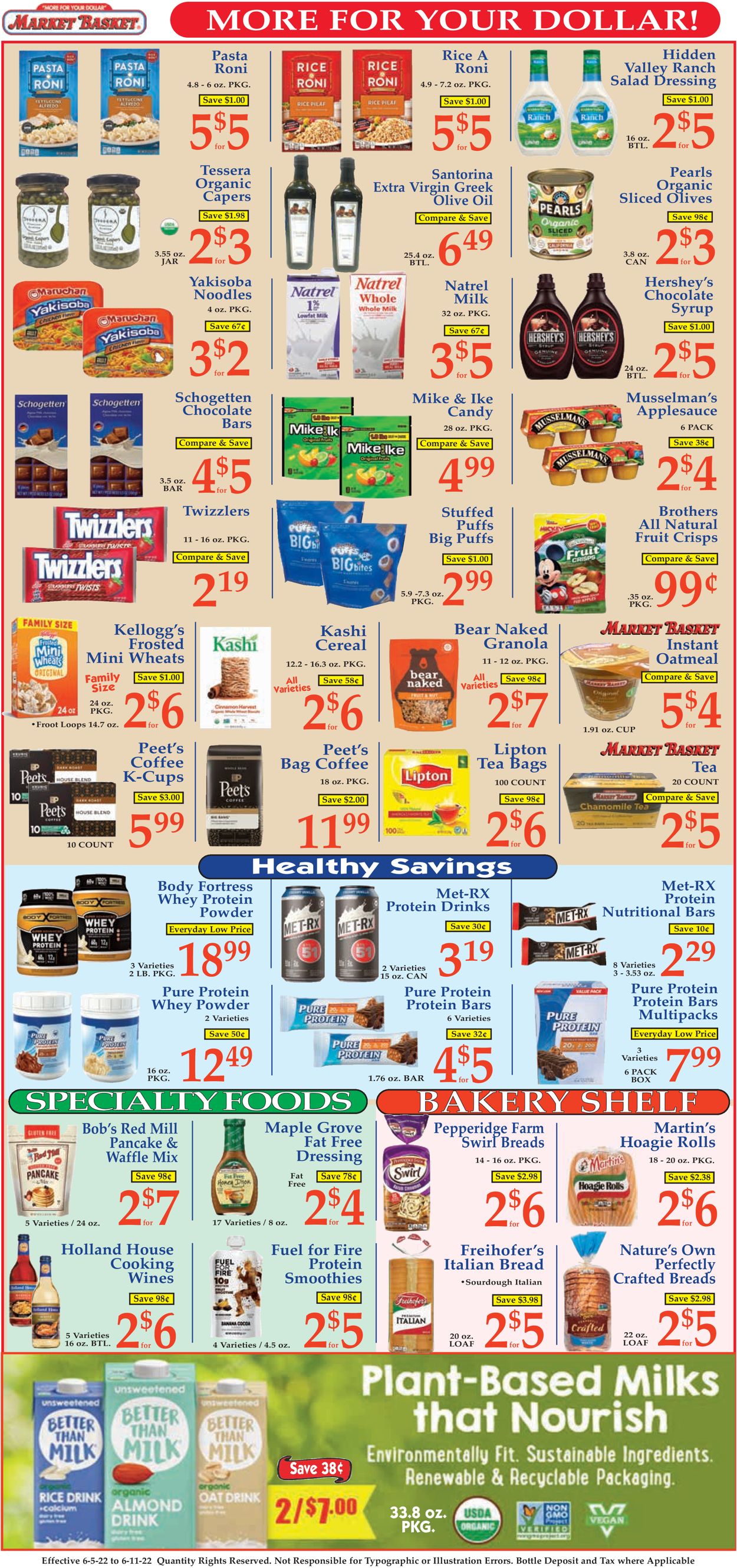 Market Basket Ad from 06/05/2022