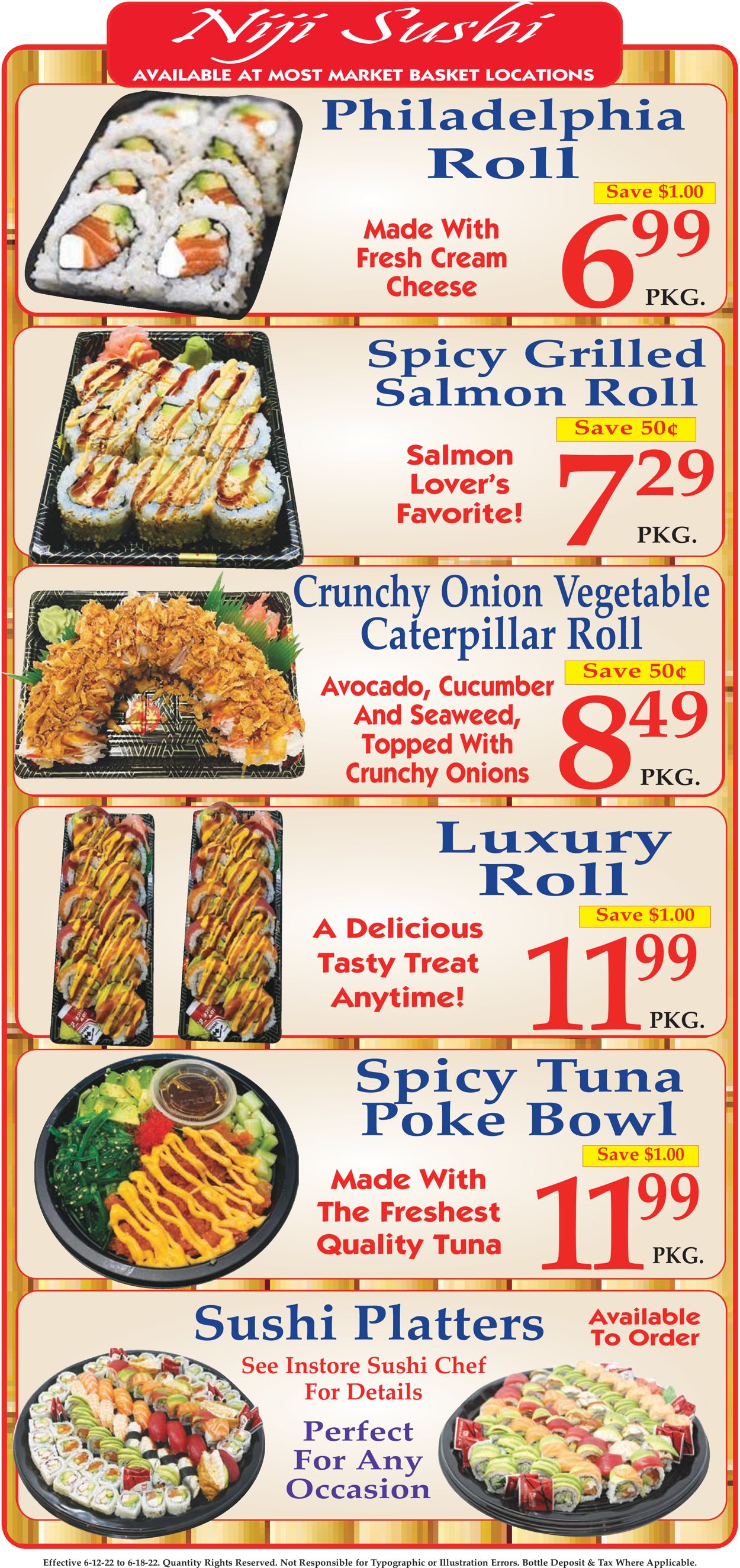 Market Basket Ad from 06/12/2022