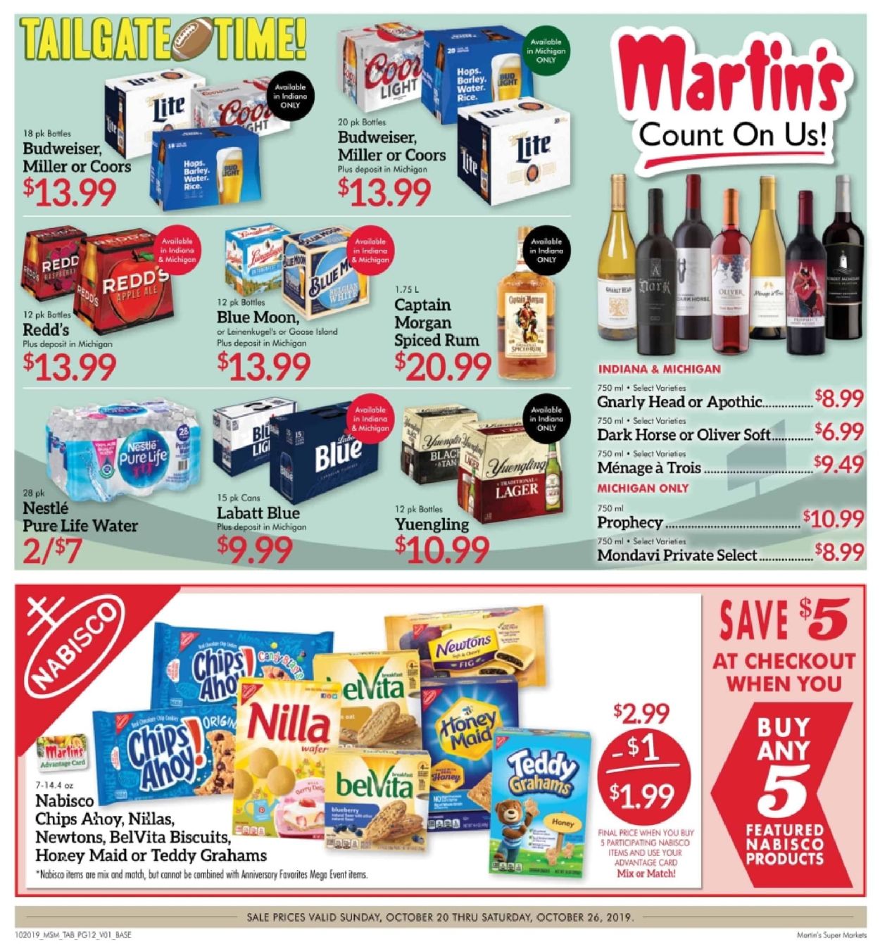 Martin’s Ad from 10/20/2019