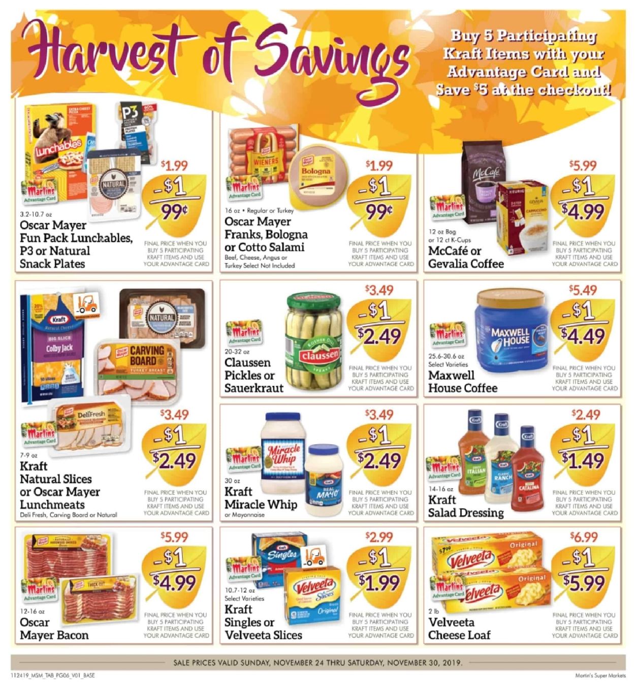 Martin’s Ad from 11/24/2019