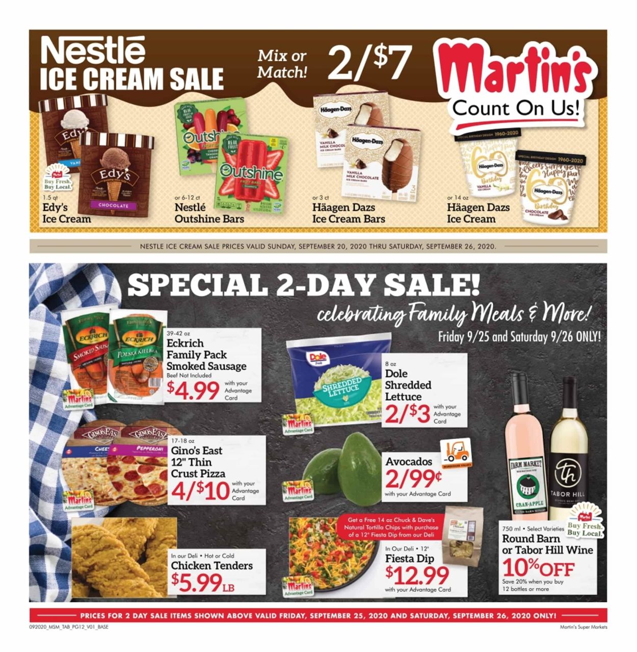 Martin’s Ad from 09/20/2020