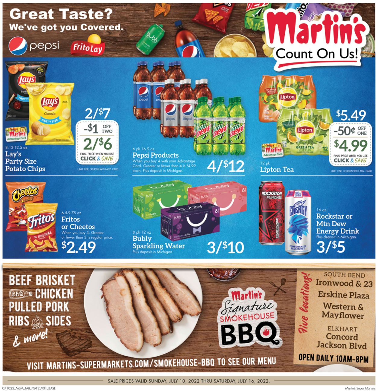 Martin’s Ad from 07/10/2022