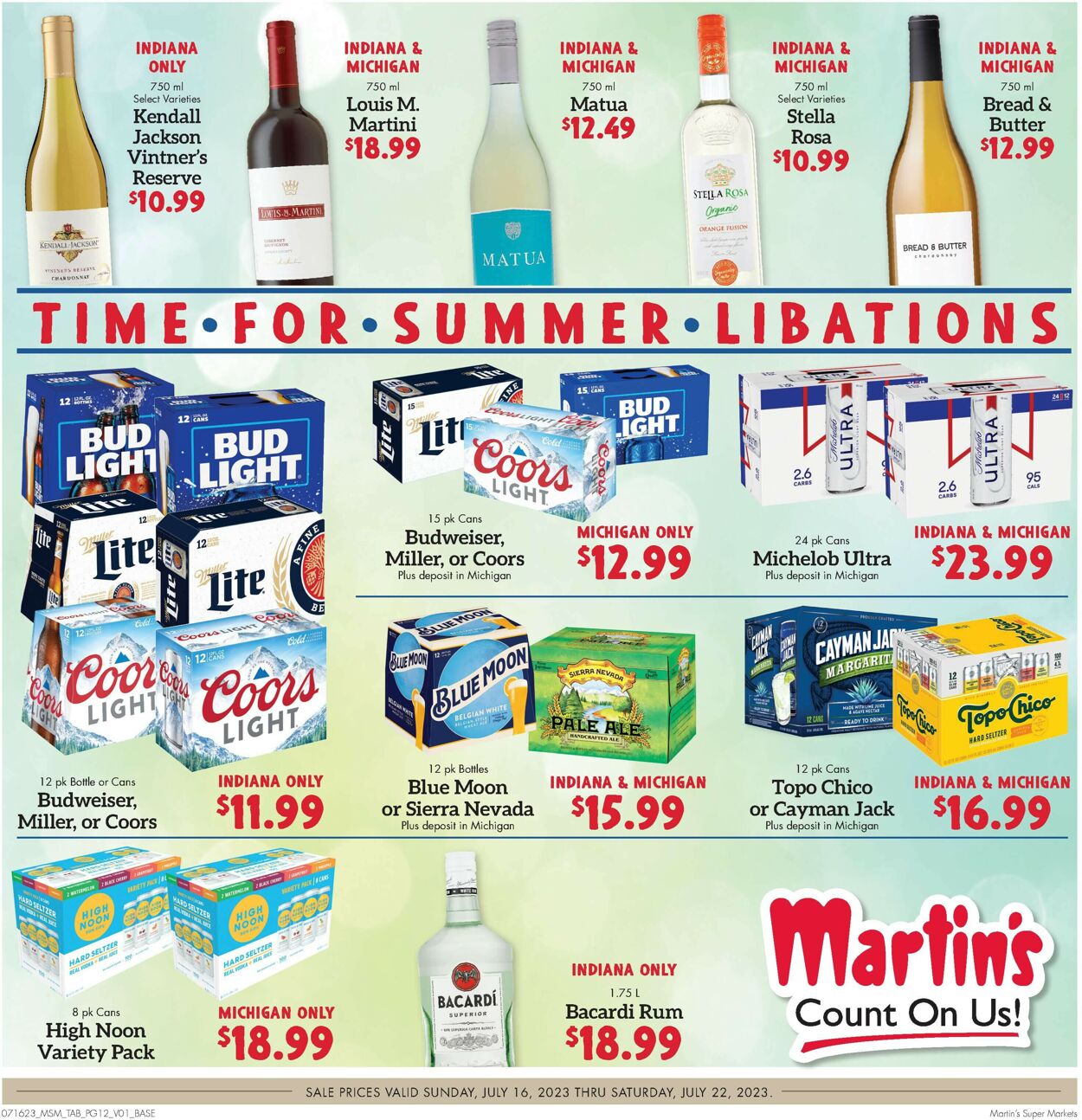 Martin’s Ad from 07/16/2023