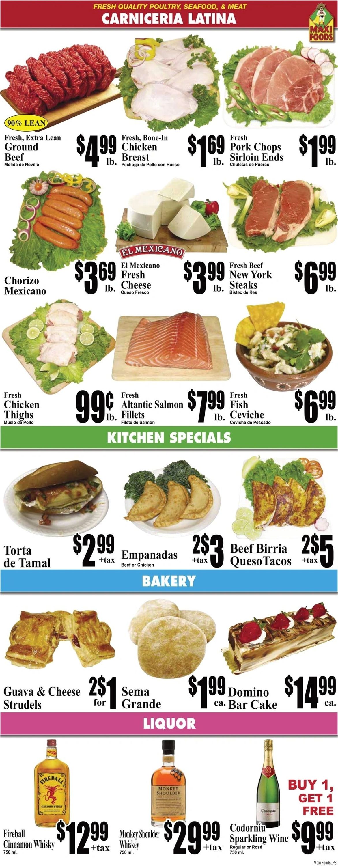Maxi Foods Ad from 04/21/2021
