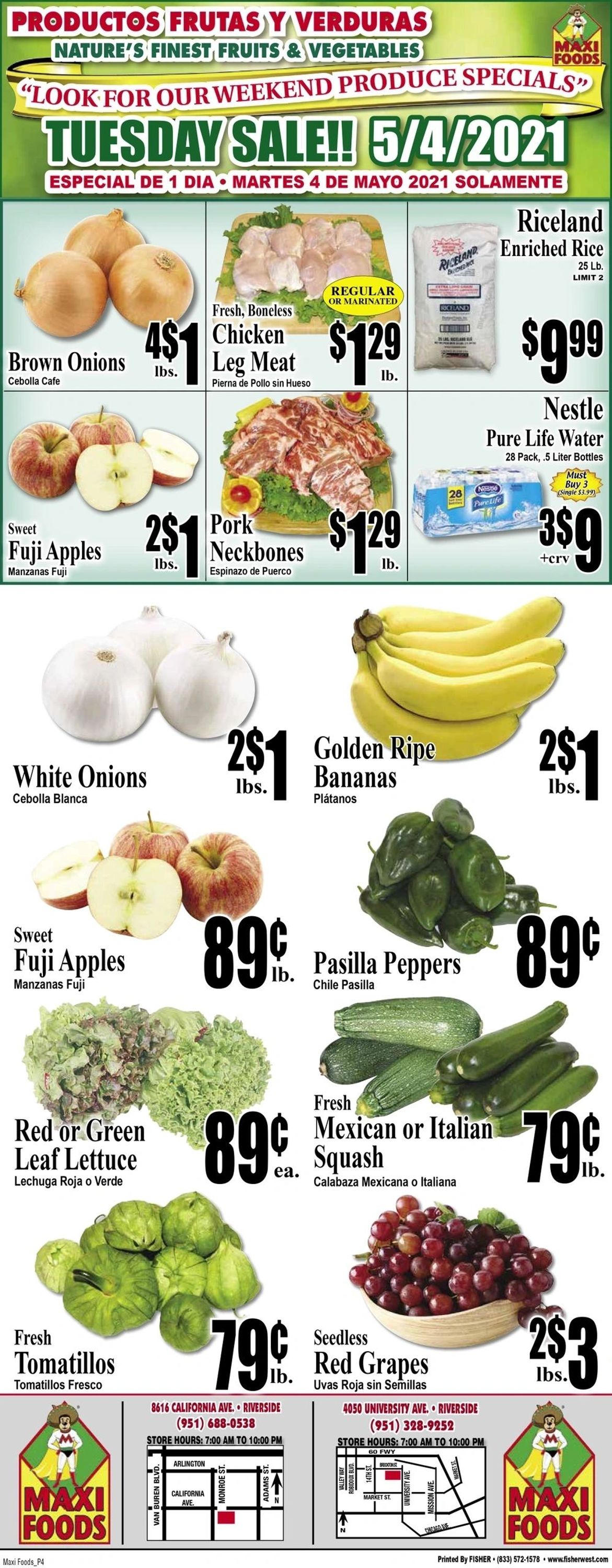 Maxi Foods Ad from 04/28/2021