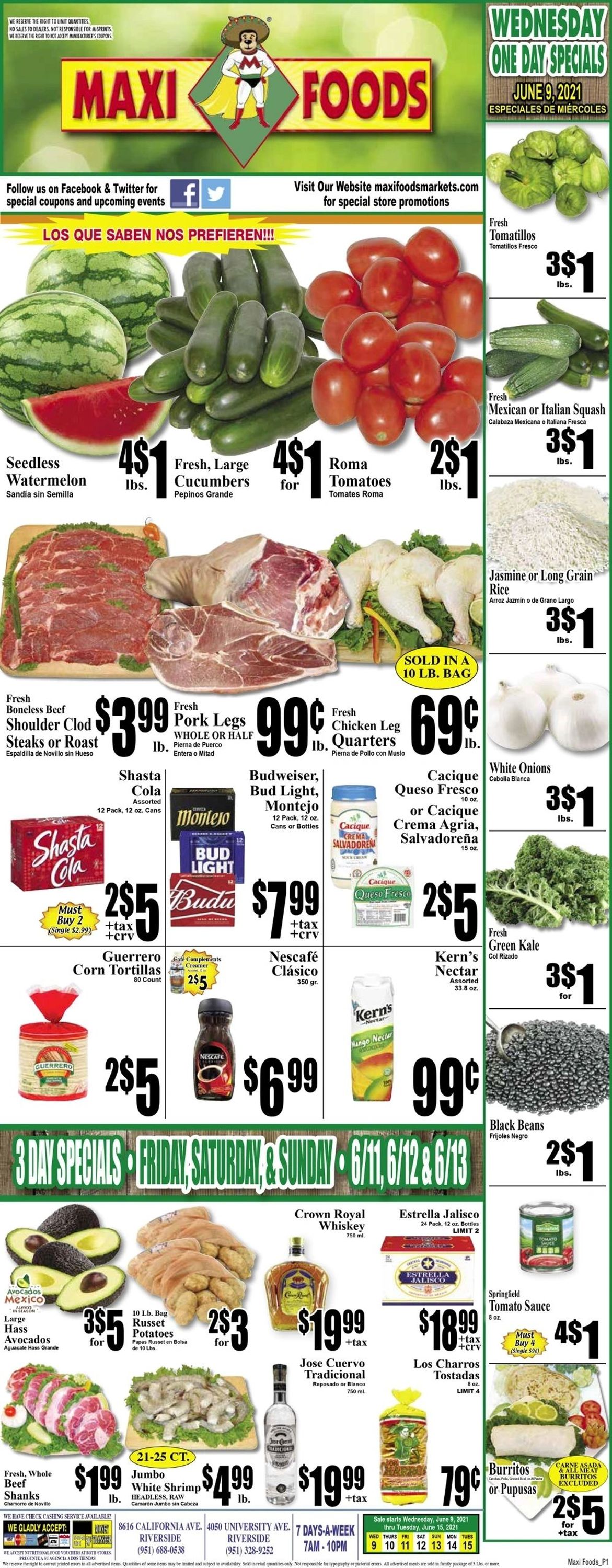 Maxi Foods Ad from 06/09/2021