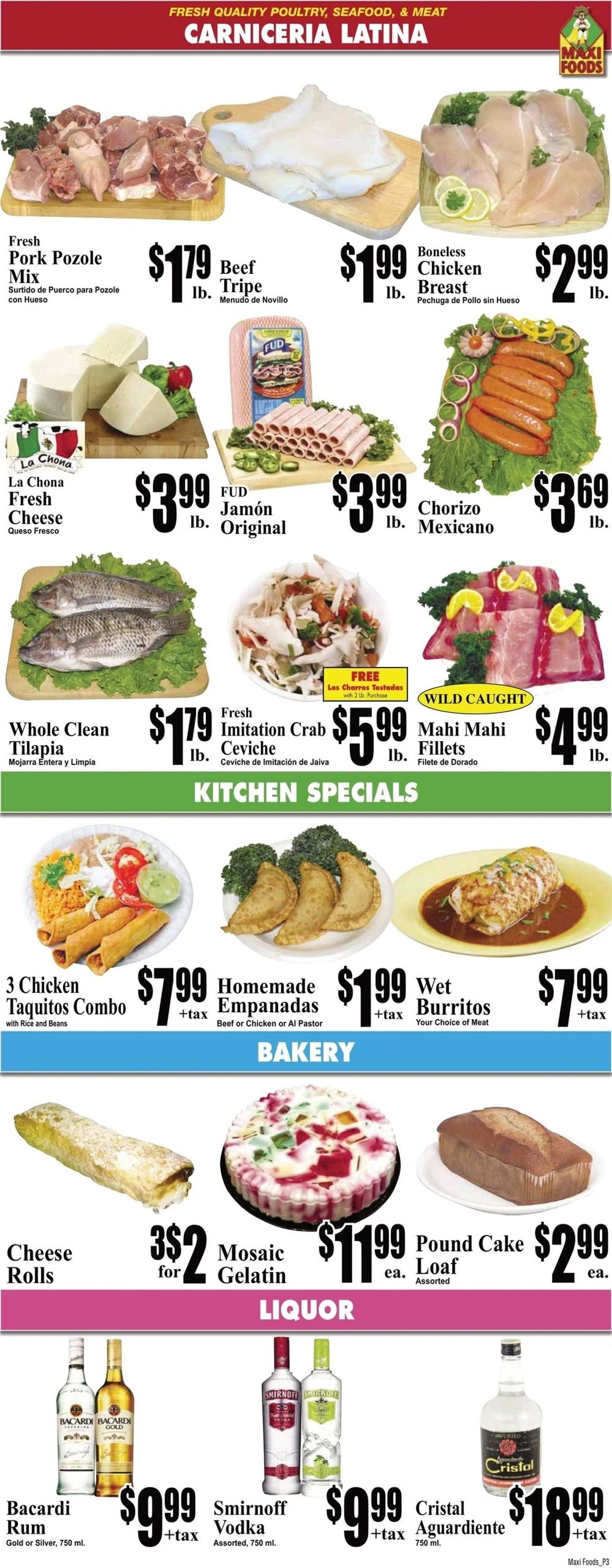Maxi Foods Ad from 07/14/2021