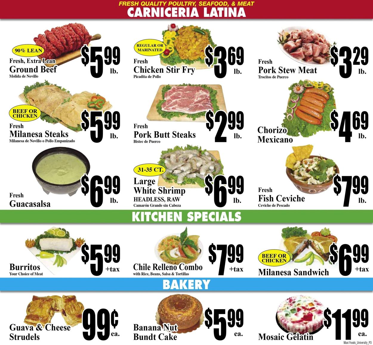 Maxi Foods Ad from 05/18/2022