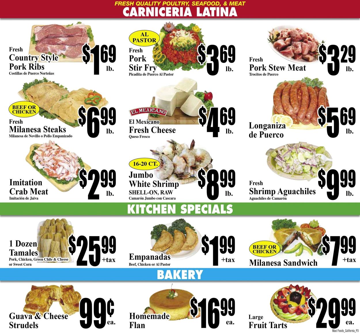 Maxi Foods Ad from 05/25/2022