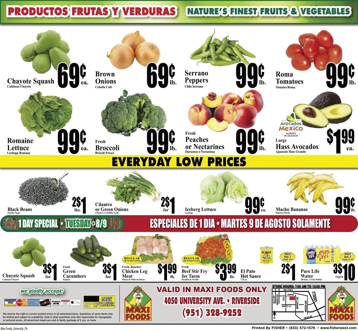 Maxi Foods Ad from 08/03/2022