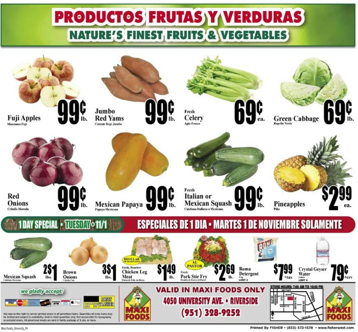 Maxi Foods Ad from 10/26/2022