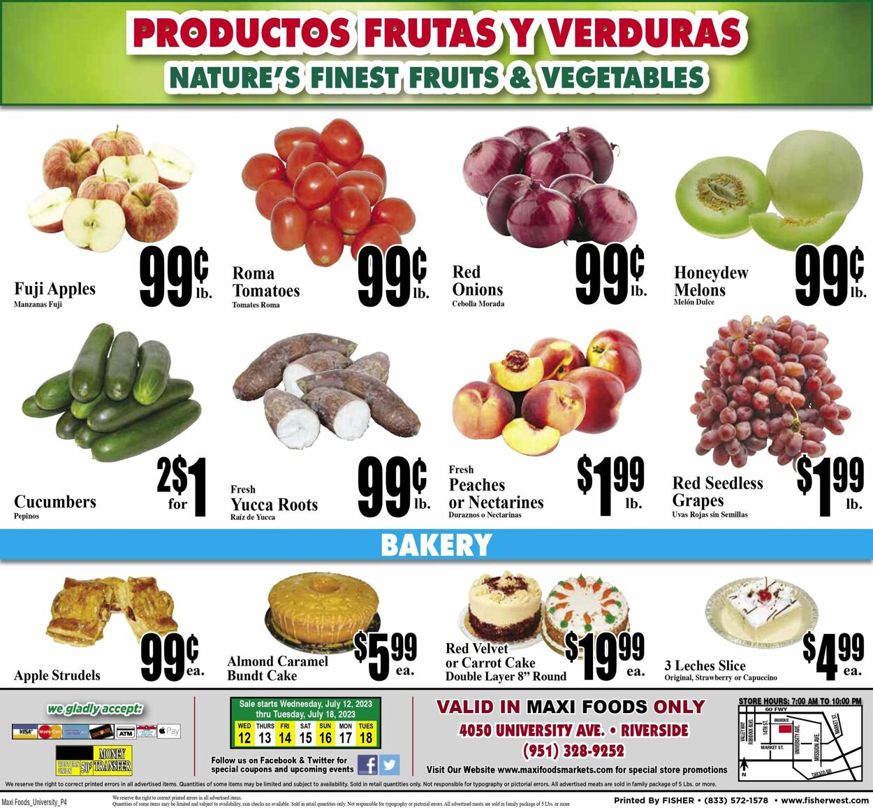 Maxi Foods Ad from 07/12/2023