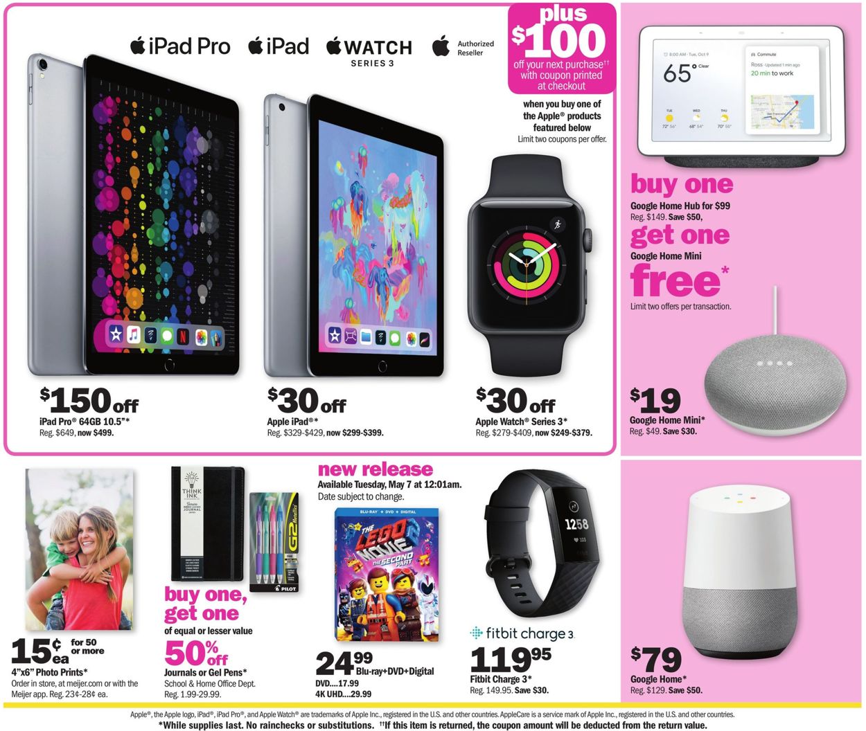 Meijer Ad from 05/05/2019