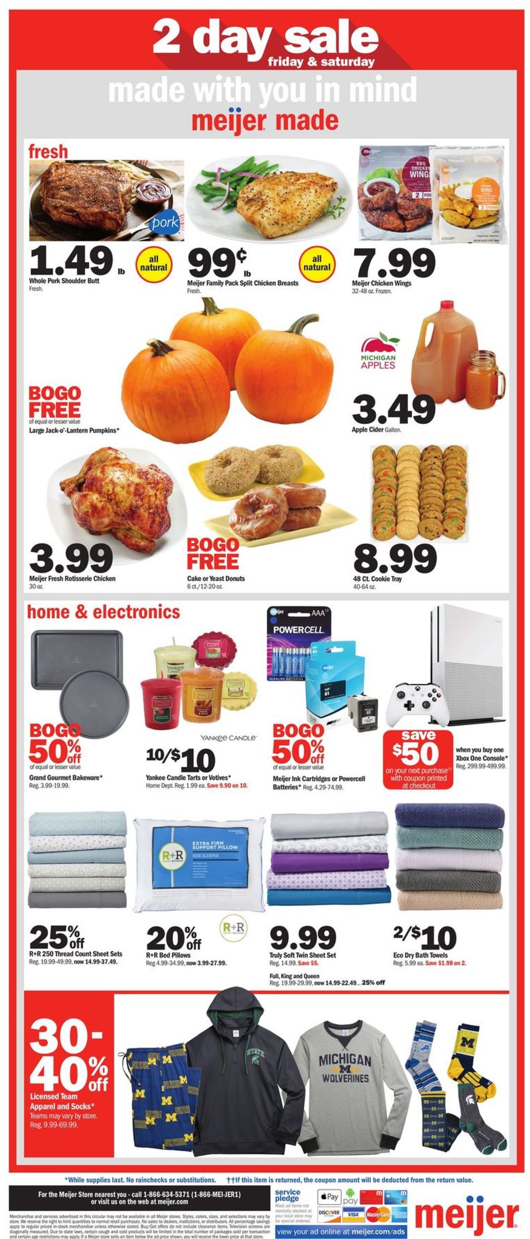 Meijer Ad from 10/04/2019