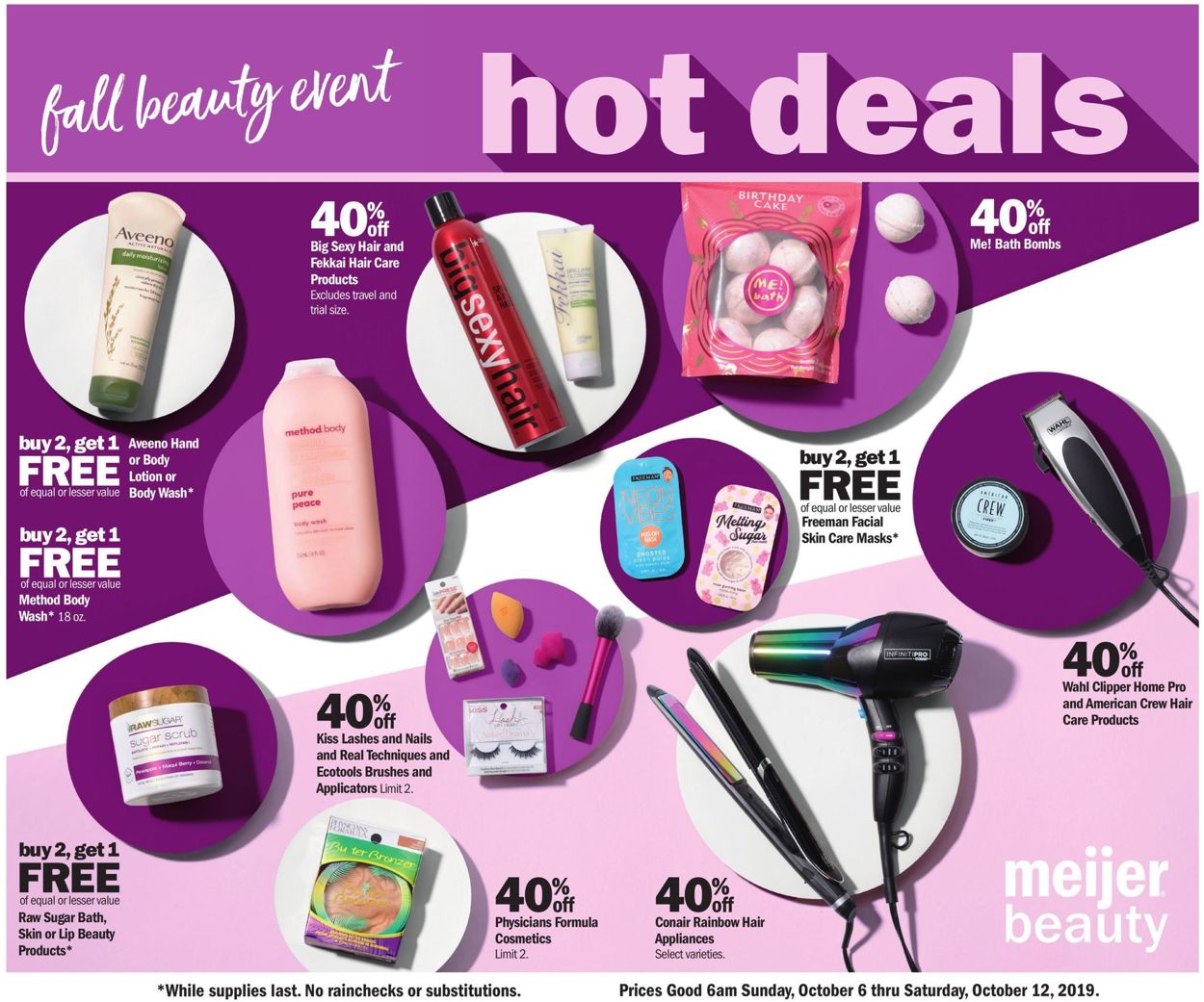Meijer Ad from 10/06/2019